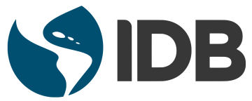 Logo of the inter-american development bank (idb).